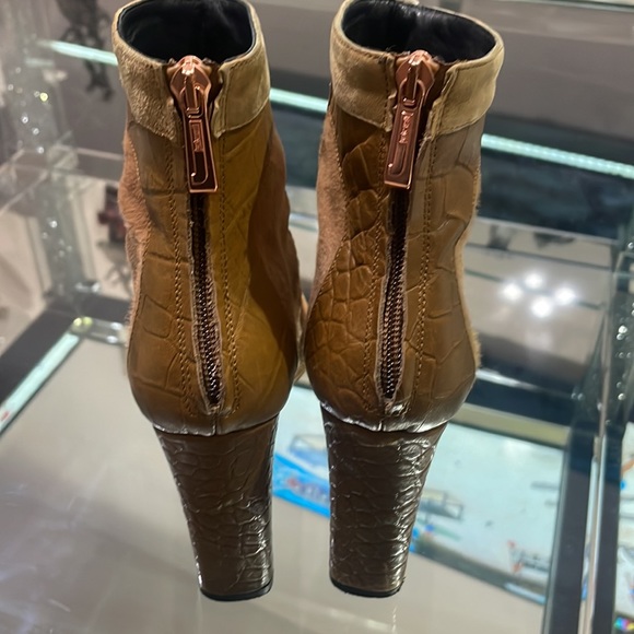 Just Cavalli Ankle Boots Fur Leather - Picture 3 of 12